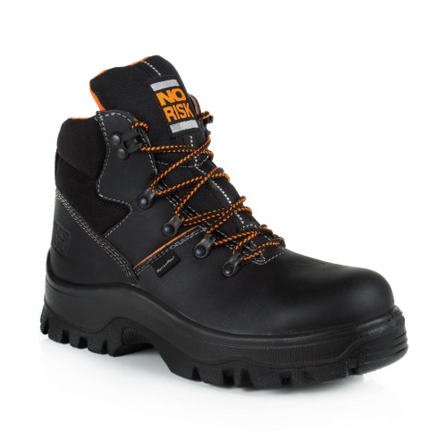 No Risk Franklyn Aquatex Safety Boot Black