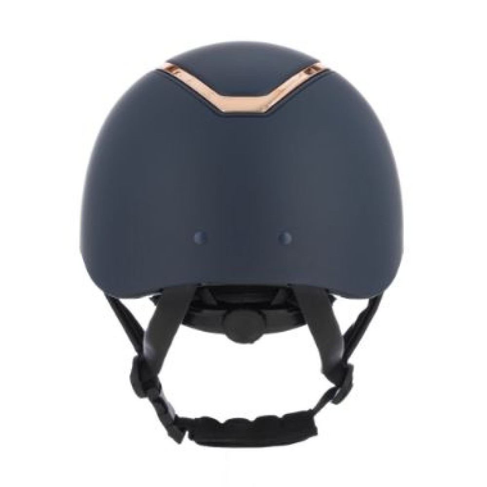 Charles Owen Kylo Adjustible Hat - Navy Matte/Rose Gold Charles Owen Kylo Adjustible Hat - Navy Matte/Rose Gold