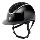 Charles Owen Kylo Adjustible Hat Black Gloss/Crystal Charles Owen Kylo Adjustible Hat Black Gloss/Crystal