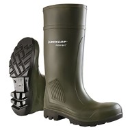 Dunlop Purofort Professional Green Wellingtons