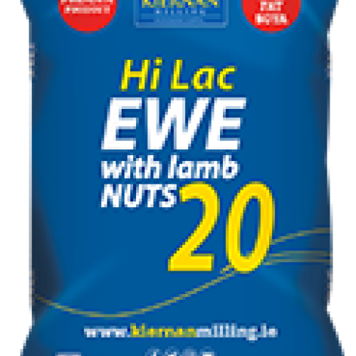 Kiernan Milling Ewe With Lamb Nuts 20% Hi Lac 25kg