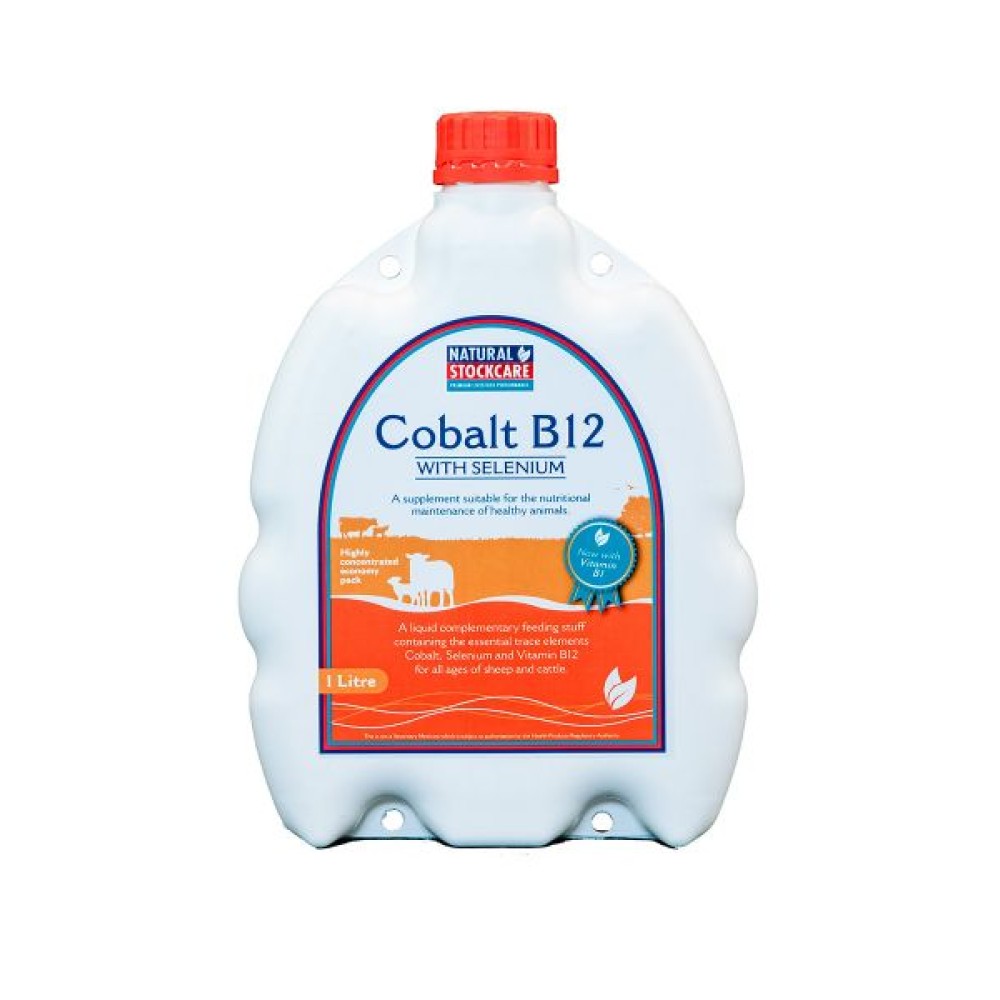 Natural Stockcare Cobalt B12 + Selenium - 1lt