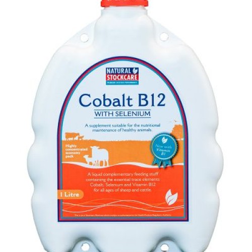 Natural Stockcare Cobalt B12 + Selenium - 1lt