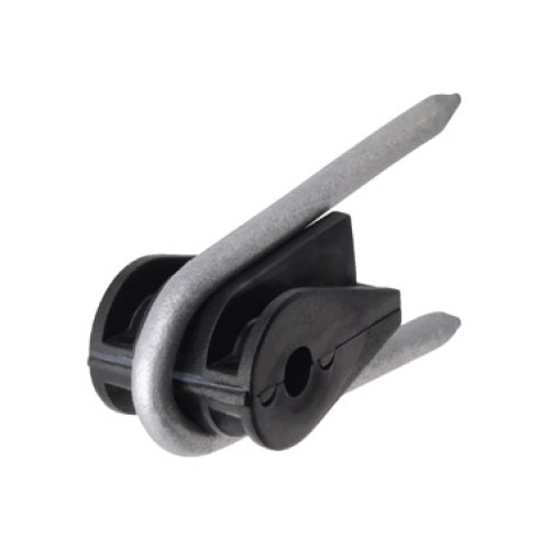 Pel PI84 Wood Post Staple On Insulator Pack of 50