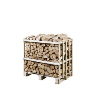 Kiln Dried Ash Logs Crate 