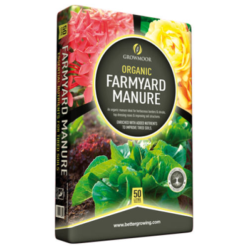 Growmoor Organic Farmyard Manure 50LTR