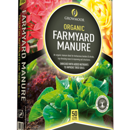 Growmoor Organic Farmyard Manure 50LTR