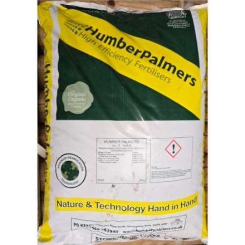 HUMBER PALMERS NO.13  14 - 6 - 8 FERTILISER