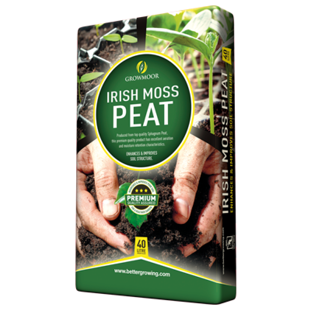 Growmoor Irish Peat Moss 80LTR Growmoor Irish Peat Moss 80LTR