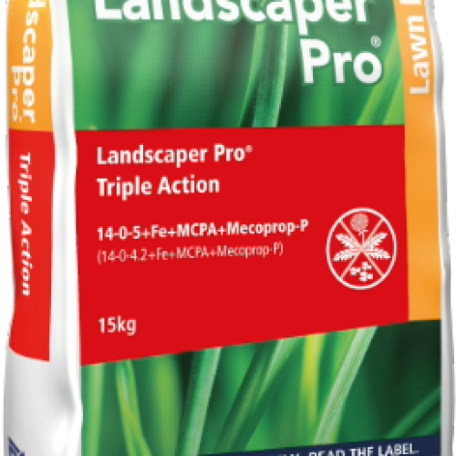 Landscaper Pro 15KG Lawn Feed, Weed and Moss killer