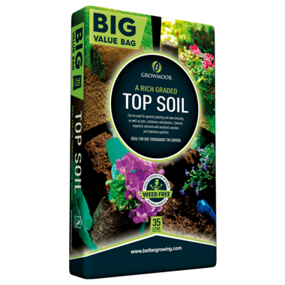 Growmoor Topsoil 35ltr Growmoor Topsoil 35ltr
