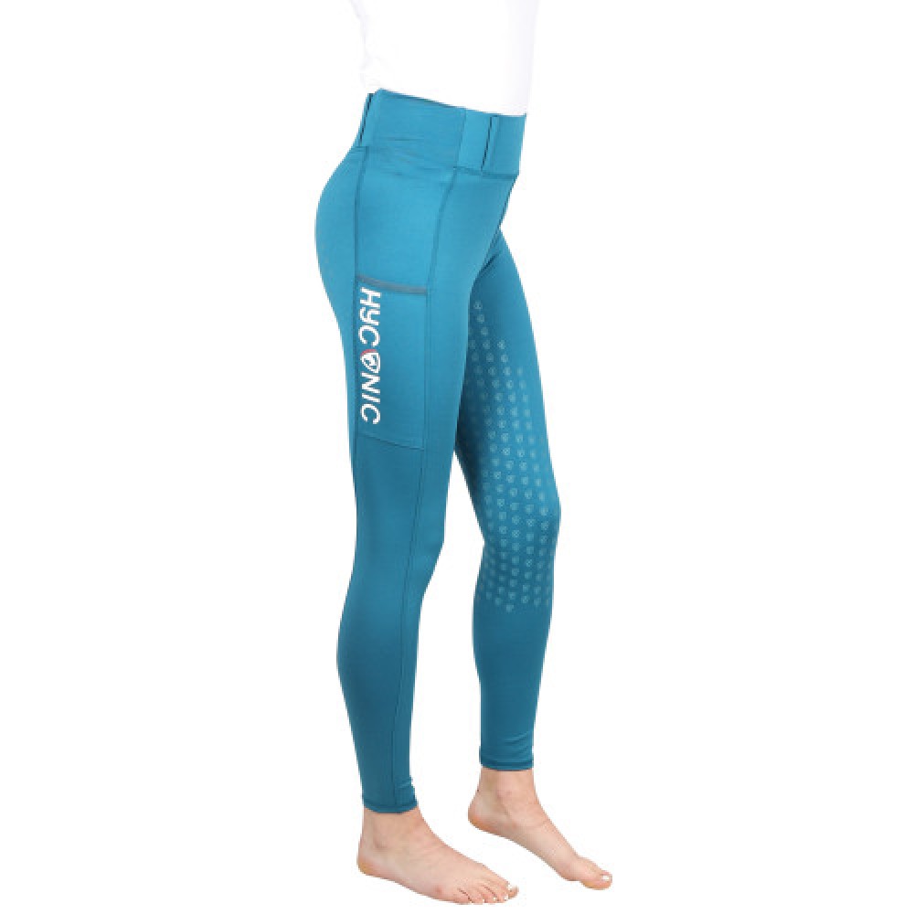 HyConic Soria Riding Tights Teal HyConic Soria Riding Tights Teal