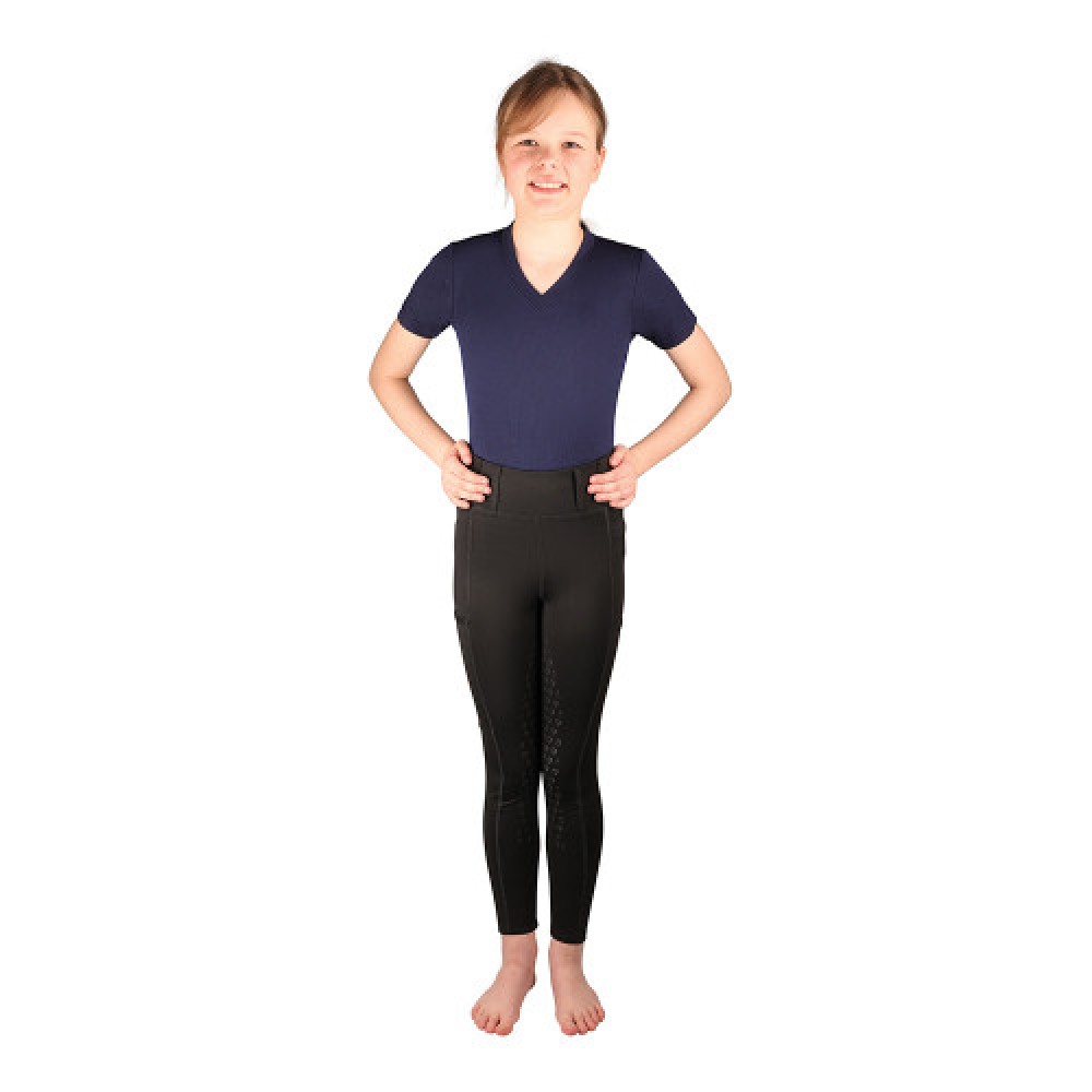 HyCONIC Children's Soria Riding Tights Black HyCONIC Children's Soria Riding Tights Black