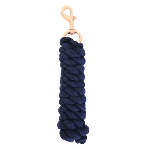 HY EQUESTRIAN ROSE GOLD LEAD ROPE