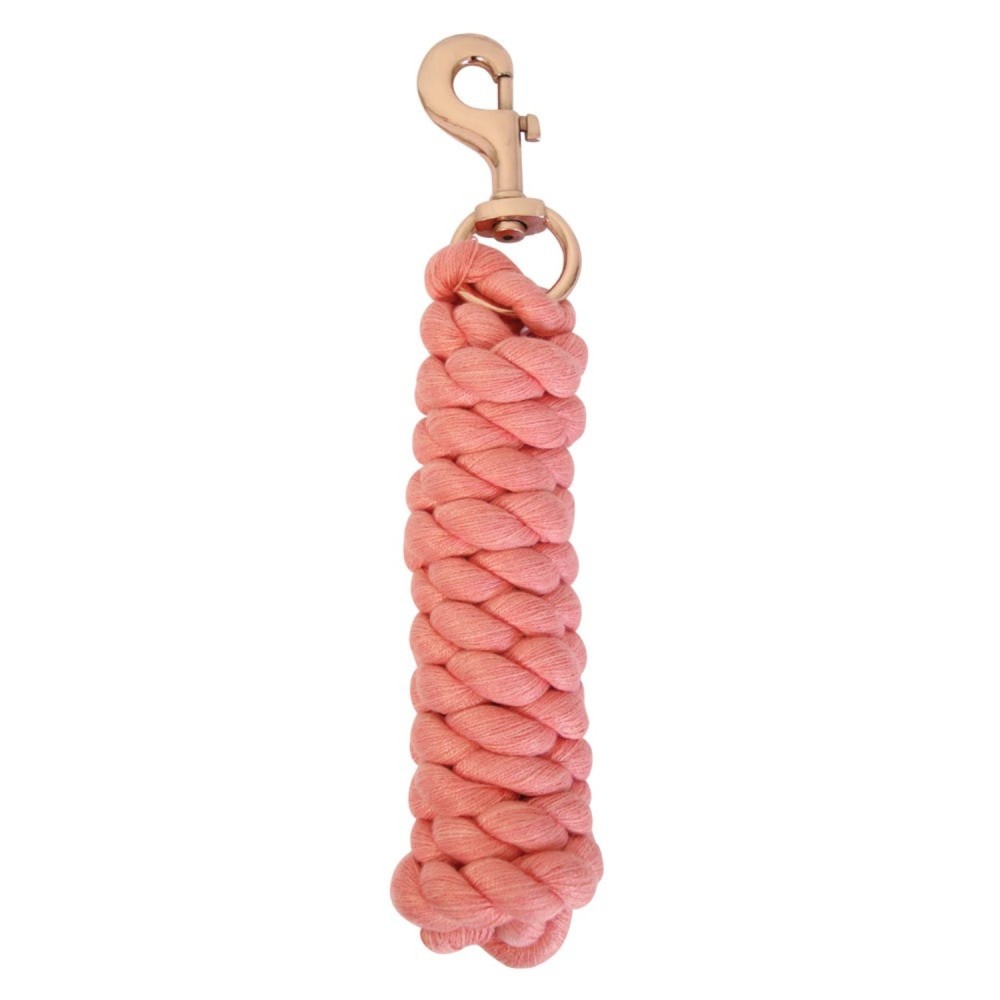 HY EQUESTRIAN ROSE GOLD LEAD ROPE
