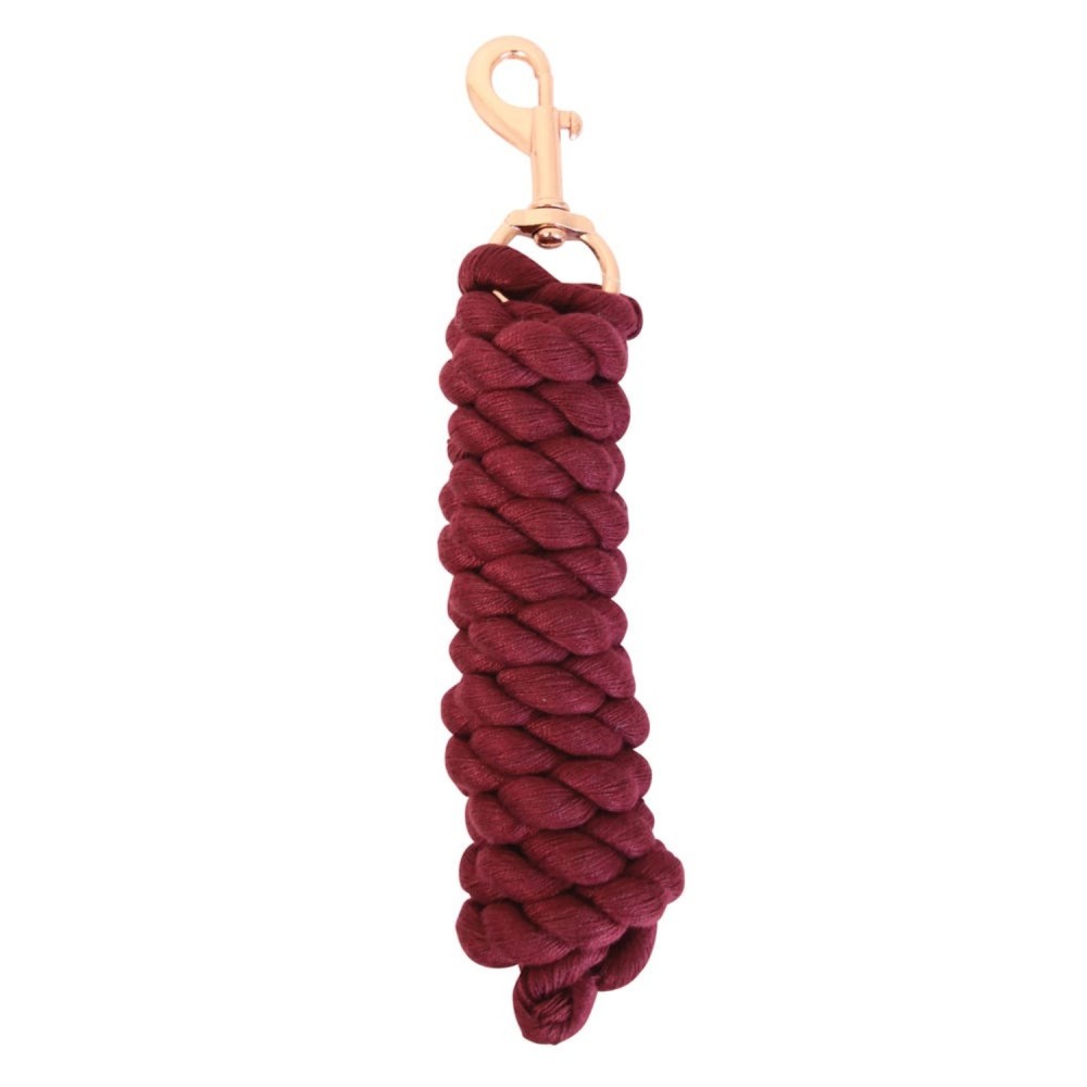 HY EQUESTRIAN ROSE GOLD LEAD ROPE