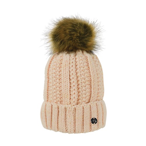 Hyfashion Aspen Metallic Bobble Hat