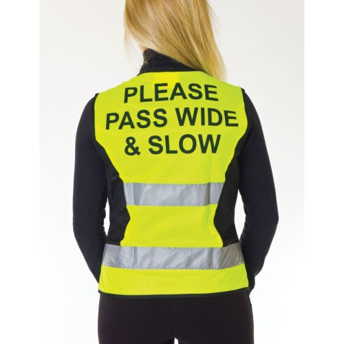 Hyviz Waist Coat Please Pass wide and slow