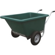 JFC 250LTR Fixed Body Wheelbarrow Green