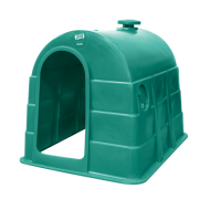JFC Single Calf Hutch Green