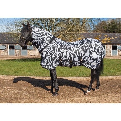 Rhinegold Zebra Full Neck Fly Rug