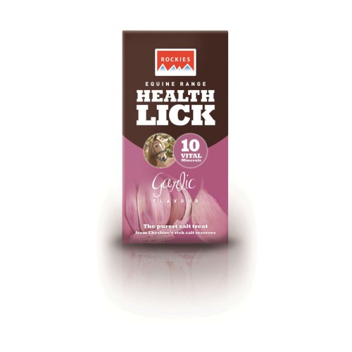 Rockies Garlic Health Lick 2KG