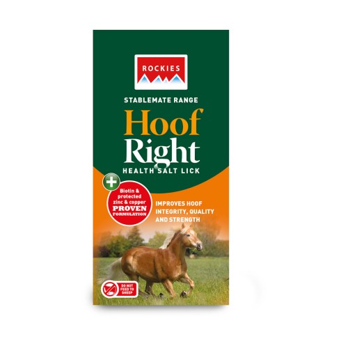 Rockies Hoof Right Horse Lick 2KG