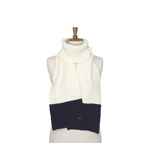 Toggi Thorpe Knitted Scarf Winter White