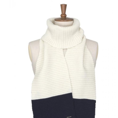Toggi Thorpe Knitted Scarf Winter White