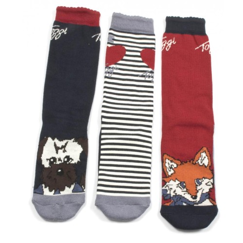 Toggi Tawny Kids Socks 3 Pack