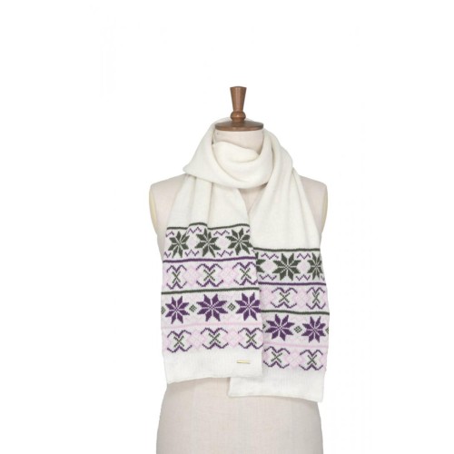 Toggi Weston Knitted Scarf Winter White