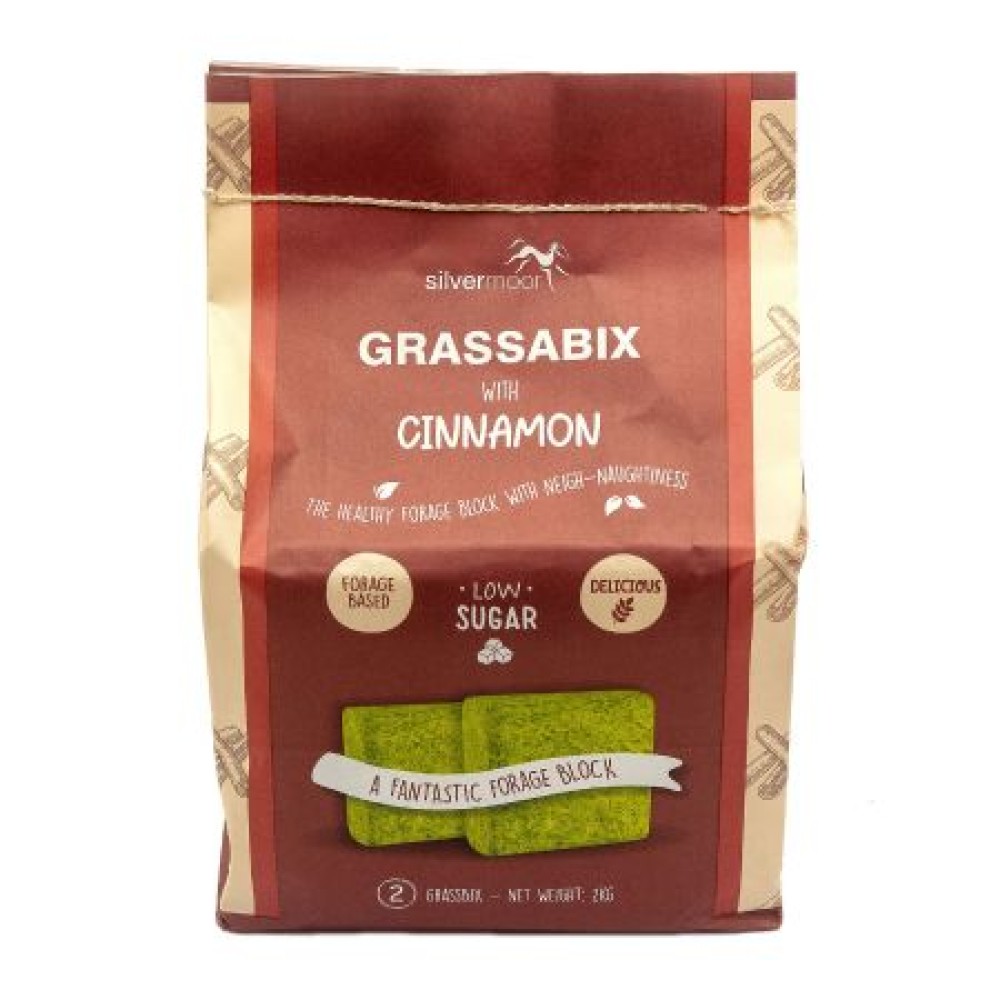 SILVERMOOR GRASSABIX WITH CINNAMON TWIN PACK
