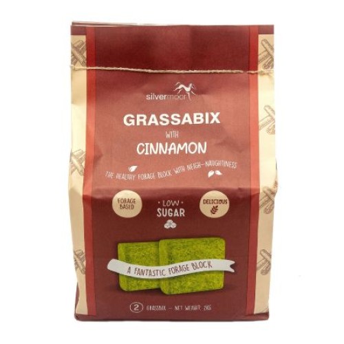 SILVERMOOR GRASSABIX WITH CINNAMON TWIN PACK