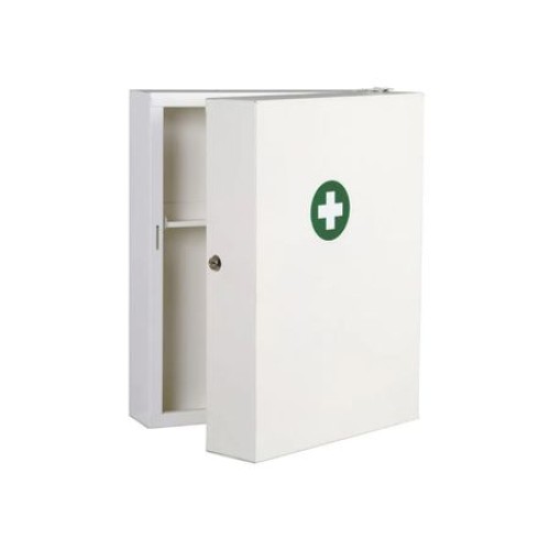First Aid Cabinet, key locking, three shelves