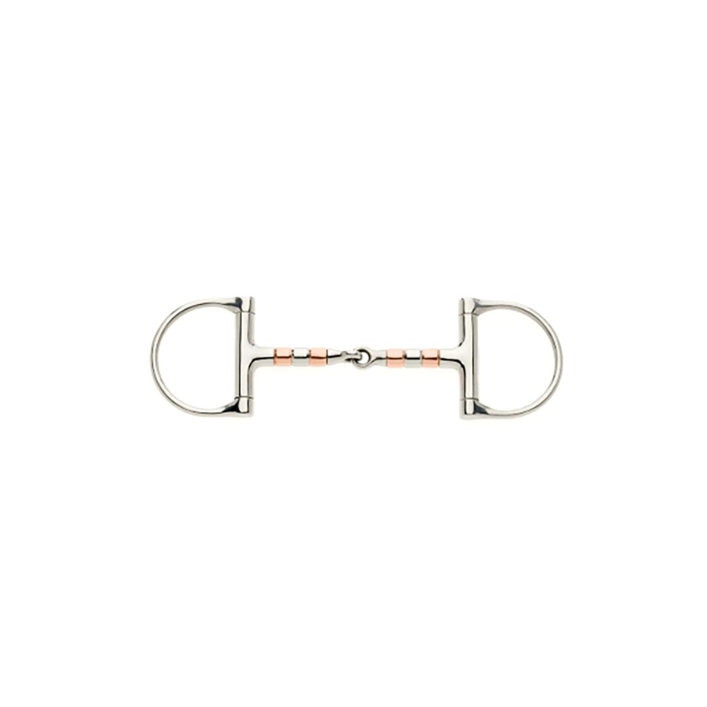 LORINA COPPER ROLLER D RING SNAFFLE
