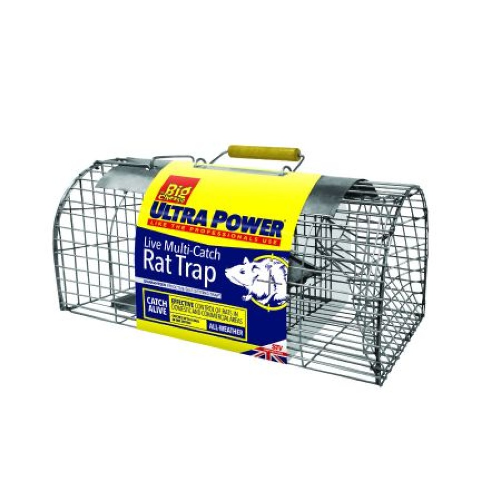 THE BIG CHEESE ULTRA POWER LIVE MULTI-CATCH RAT TRAP