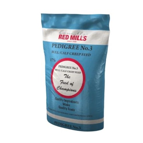 RED MILLS 17% No.3 Calf/Bull Creep Feed 25KG