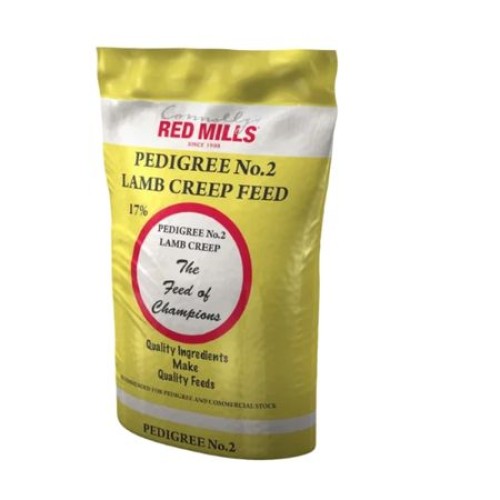 RED MILLS 17% No. 2 Lamb Creep Feed 25Kg