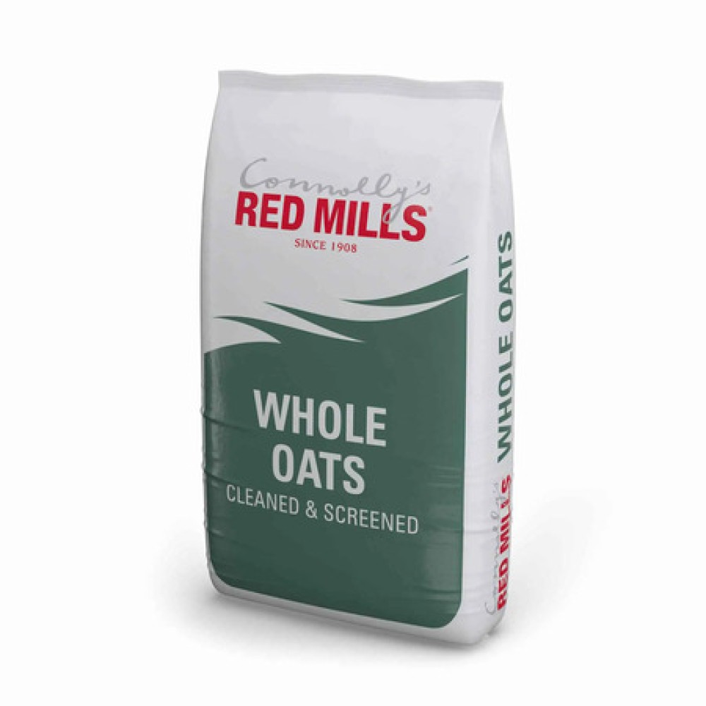 RED MILLS WHOLE OATS CLEANED AND SCREENED 25KG