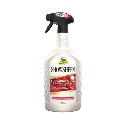 ABSORBINE SHOWSHEEN HAIR POLISH & DETANGLER SPRAY 950ML