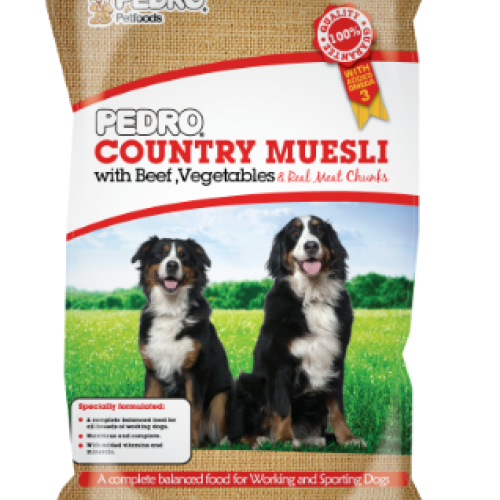 Pedro Country Muesli 15KG Dog Food 