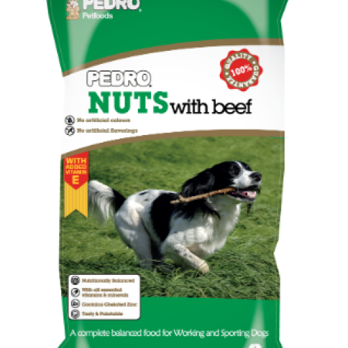 Pedro Nuts With Beef 15KG Dog Food