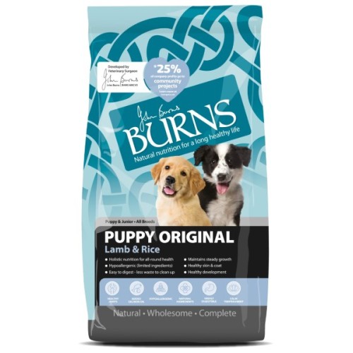 BURNS PUPPY ORIGINAL LAMB 2KG