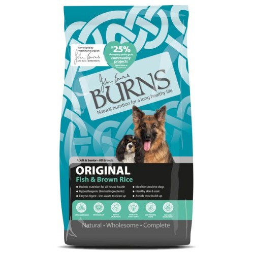BURNS ADULT ORIGINAL FISH & RICE