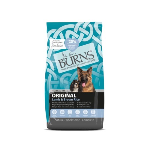BURNS ADULT ORIGINAL LAMB & RICE 12KG
