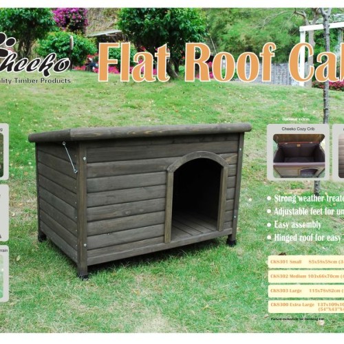 CHEEKO FLATROOF CABIN EXTRA LARGE CHEEKO FLATROOF CABIN EXTRA LARGE