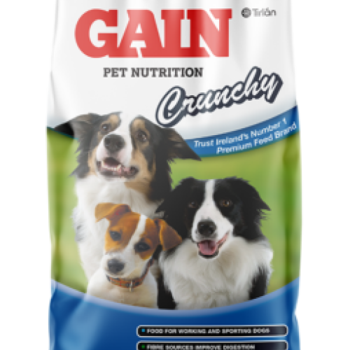 Gain Crunchy Dog Food 15KG