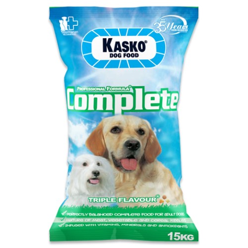 Kasko Complete Dog Food 15kg 