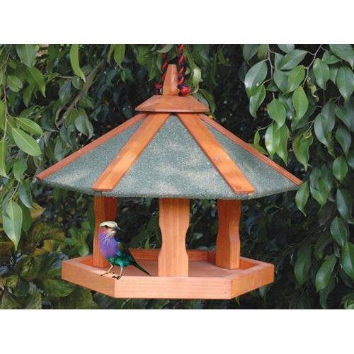 CHEEKO HANGING BIRD TABLE 18"W X 16"H
