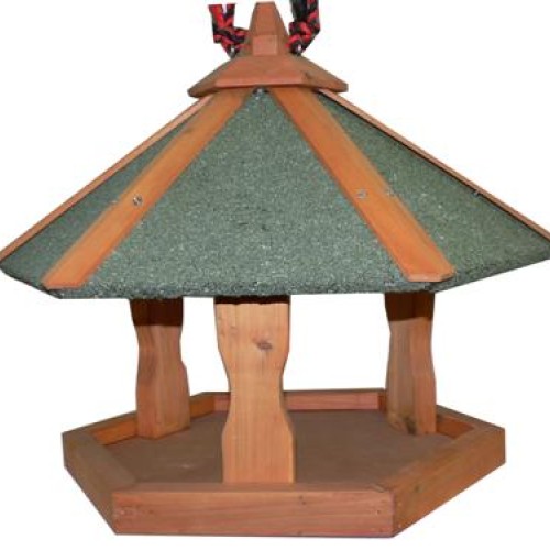 CHEEKO HANGING BIRD TABLE 18"W X 16"H